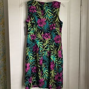 AGB Women’s Sheath Dress, sz 8, NWT. Multi-colored floral.